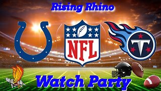 Indianapolis Colts vs Tennessee Titans Watch Party, LIVE REACTION, and Play by Play