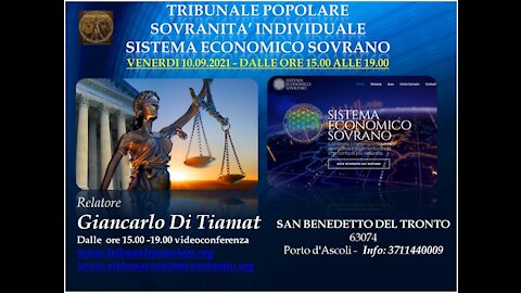 GIANCARLO DI TIAMAT 10 SETTEMBRE 2021 SBT