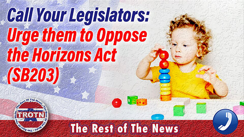 Urge Your KY Legislator to Oppose the Horizons Act (SB203)