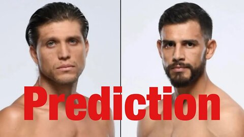 Brian Ortega Vs Yair Rodriguez Early Prediction