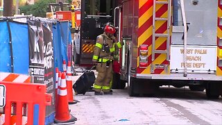 GROUND VIDEO: Gas leak at Palm Beach Atlantic University in West Palm Beach