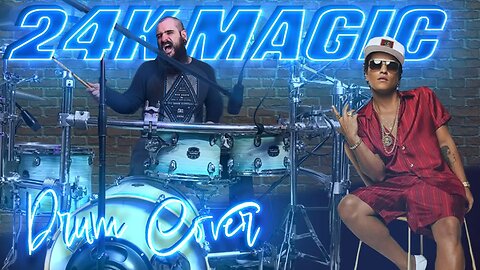 Bruno Mars | 24K Magic | Drum Cover Adam Cross