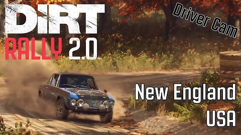 Dirt Rally 2.0 - Carrier playthrough - Round 2 - New England USA - Driver perspective