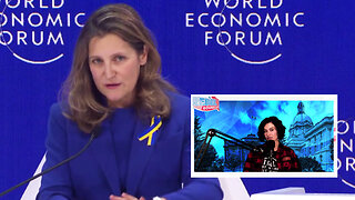 Chrystia Freeland visits WEF to brag about the decarbonization that is harming Canadians