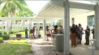 Protest to defund the police in Collier County