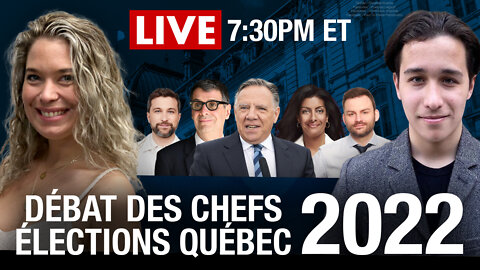 Débat des chefs: Élections du Québec 2022
