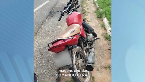 Fiscalização Conjunta: Preso Motociclista inabilitado e com sintomas de embriaguez em GV.