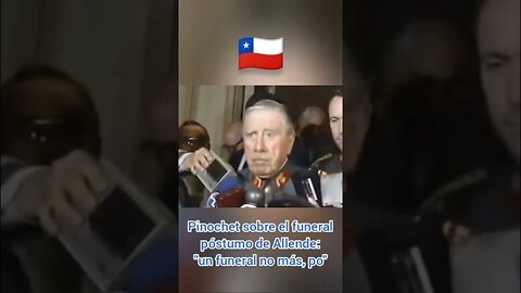 PRESIDENTE PINOCHET RESPONDIENDO PRENSA PRO. #PinochetLeyenda