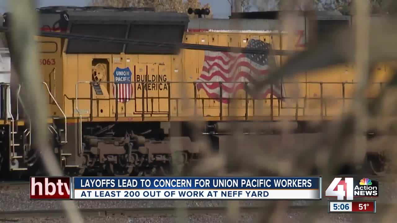 Layoffs at Neff Yard lead to concern for Union Pacific workers