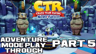 🏍🏎💨 Crash Team Racing: Nitro Fueled - Adventure Mode - Part 5 - PlayStation 4 Playthrough 🏍🏎💨 😎Benjamillion