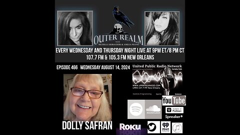 The Outer Realm Radio - Dolly Safran - Lifetime Contactee - Q&A