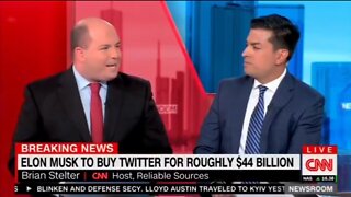 CNN’s Stelter Claims There Will Be No Rules On Twitter Under Elon Musk