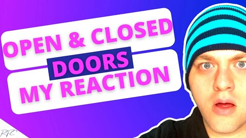 How to Respond to Open & Closed Doors | Sermon React