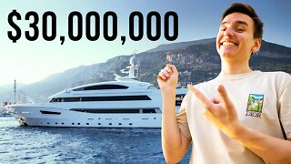 $30,000,000 YACHT TOUR!!!