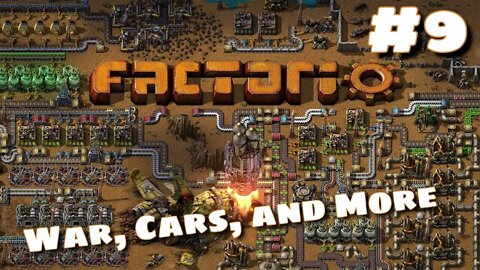 War, Cars, and More | Factorio 1.1.5 Let's Play/Tutorial