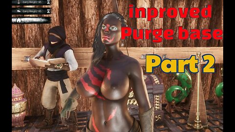 Conan Exiles Improved Purge Base part 2 Bouncing Busty Boobs