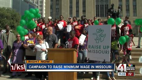Campaign to raise minimum wage in Missouri