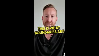 This is what boundaries are