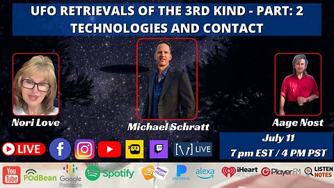 UFO RETRIEVALS OF THE 3RD KIND - PART: 2 - TECHNOLOGIES AND CONTACT