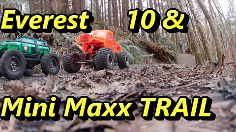 Minimaxx and Everest 10 on the trails