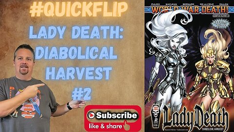 Lady Death: Diabolical Harvest #2 Coffin Comics #QuickFlip Comic Review Pulido,,Bernard #shorts