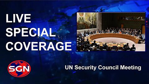 Live Coverage: UN Security Council holds meeting on threats to international peace and security