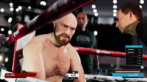 Undisputed Boxing Online Unranked Gameplay Tommy Morrison vs Tyson Fury 5