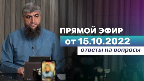 Прямой эфир №206 15.10.2022