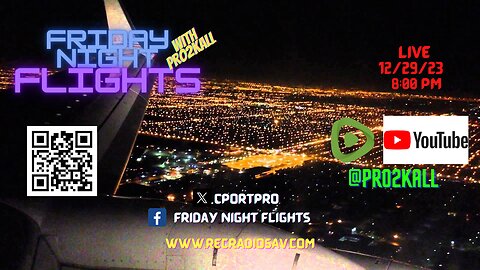 Friday Night Flights 12/29/23: The Year that Was.....