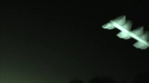 Barbell UFO ET Drones Over Adelaide - 23, 24, 25, 26 May 2022