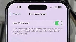 How To Turn On Live Voicemail iOS 17