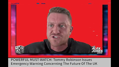 Tommy Robinson Issues Emergency Warning Concerning The Future Of The UK