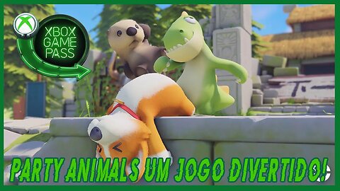 TESTANDO JOGOS DO GAME PASS: PARTY ANIMALS