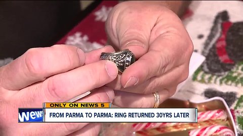 Class ring lost 30 years ago in Parma, Michigan makes its way back to Parma, Ohio high school alumn
