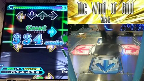 The Wind of Gold - EXPERT (14) - 898,340 (AA- Clear) on Dance Dance Revolution A20 PLUS (AC, US)