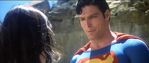 Superman: The Movie "Sorry, I've been kinda busy" scene