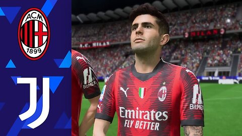 FIFA23 - Welcome Christian Pulisic to AC Milan vs Juventus - PS5 Gameplay