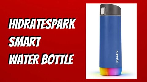 What are the unique benefits of the Hidratespark Steel Smart Water Bottle?