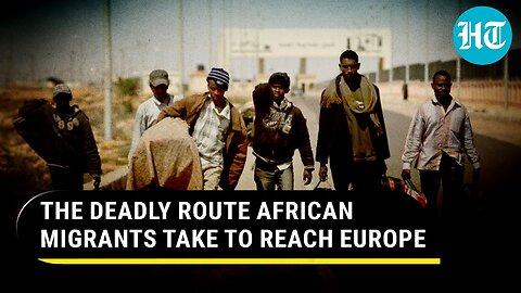 Desperate African Migrants Risk Death On This Route To Reach Europe | Mauritania