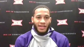 Kansas State Basketball | Markquis Nowell Postgame Press Conference | K-State 75, Iowa State 69