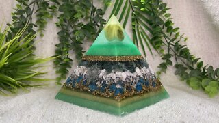 Ascension Orgonites Pyramid - Astrology Series - GEMINI