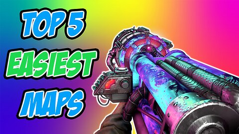 Top 5 EASIEST Maps in Cod Zombies