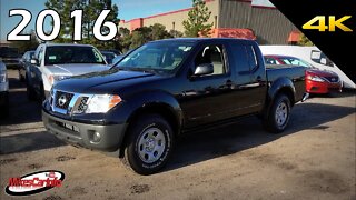 2016 Nissan Frontier S Crew Cab - Ultimate In-Depth Look in 4K