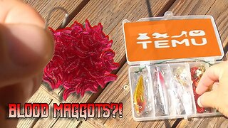 Fishing with $1 TEMU Lure Kit! Does it Catch Fish?