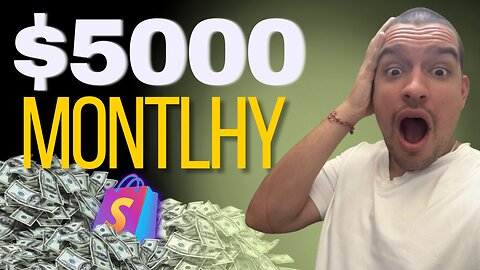 How you can make $5000 per month with dropshipping!