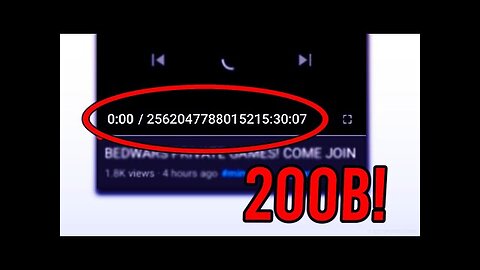 This Video Is 200 BILLION Years Long?! (HOW?)