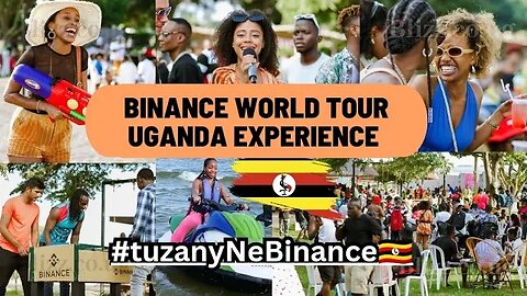 Binance World Tour Uganda | Tuzanye Ne Binance 🇺🇬 At Coco Beach 🏖️ Entebbe UG Experience