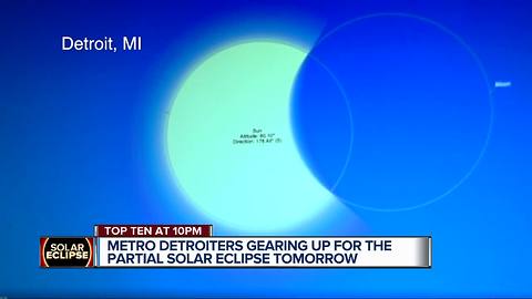 Solar Eclipse viewing parties in Metro Detroit