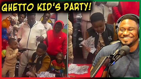 Kids Flashing WEAPONS and MONEY at Birthday Party!