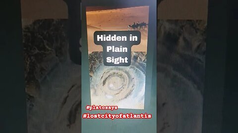 Lost City Of Atlantis #atlas#platosays #lostcityofatlantis in the #saharadesert #